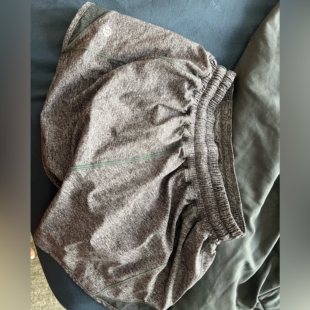 Grey Lululemon shorts